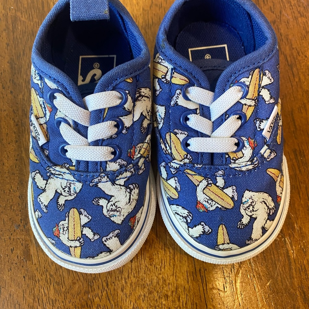 🏄‍♂️Blue Yeti Toddler Vans🏄‍♂️